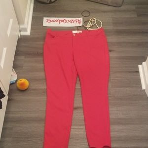 Red pants
